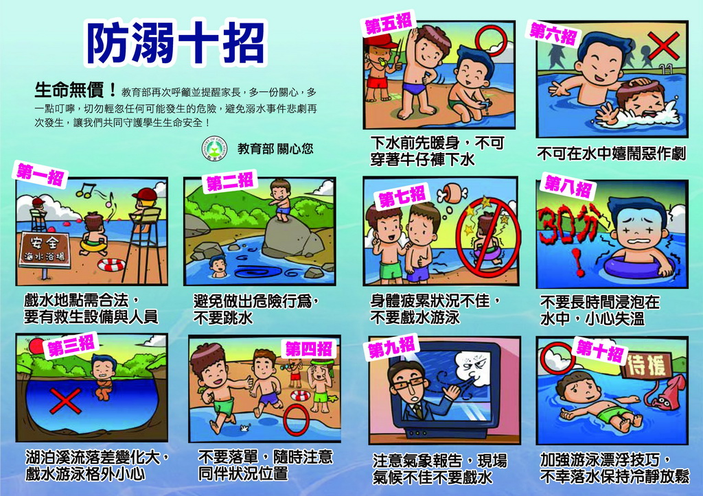 防溺十招 防溺十招
