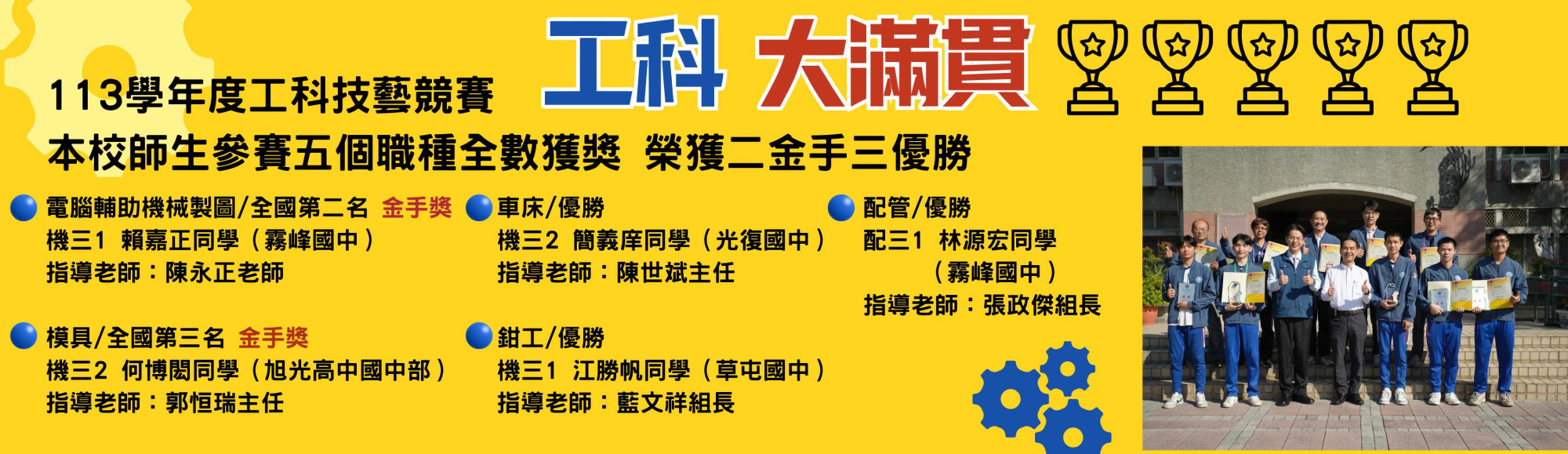 113工科技藝競賽